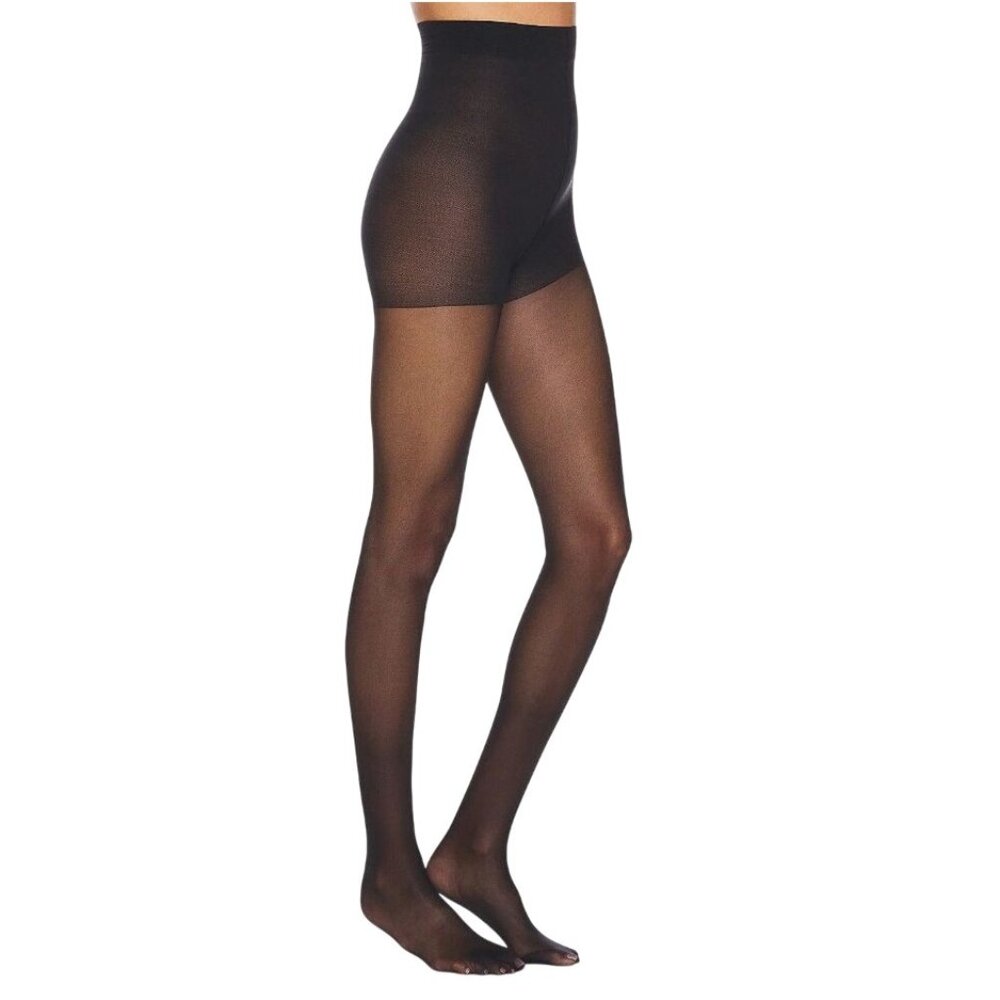 Stems Stretch Control Tights in Black New Womens Nylons Pantyhose